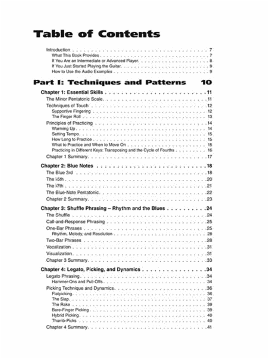 Blues Guitar Soloing: Master Class Series Electric Guitar scores gallery preview page 3