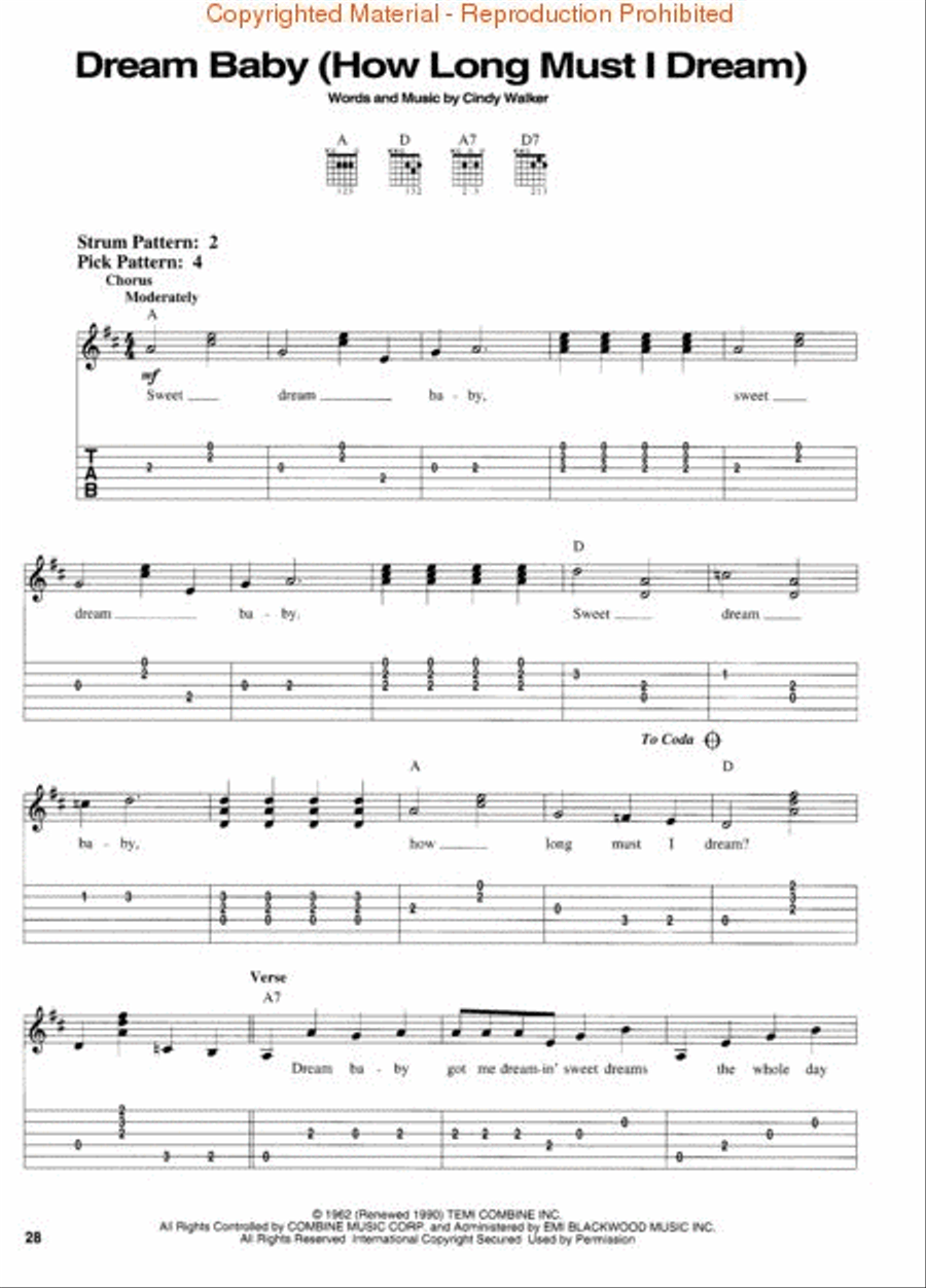 The Best of Roy Orbison for Easy Guitar Electric Guitar scores gallery preview page 3