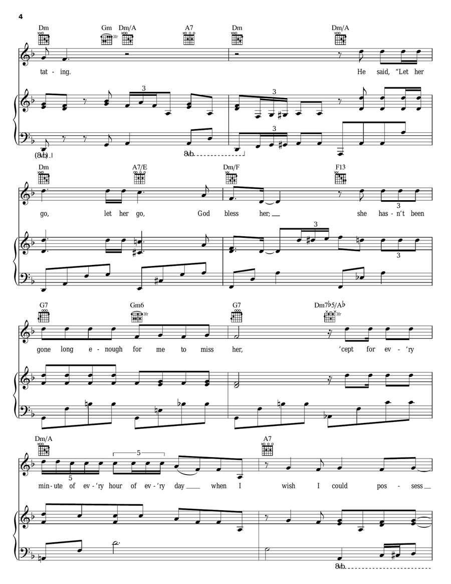 Ascension Day Piano, Vocal, Guitar scores gallery preview page 4