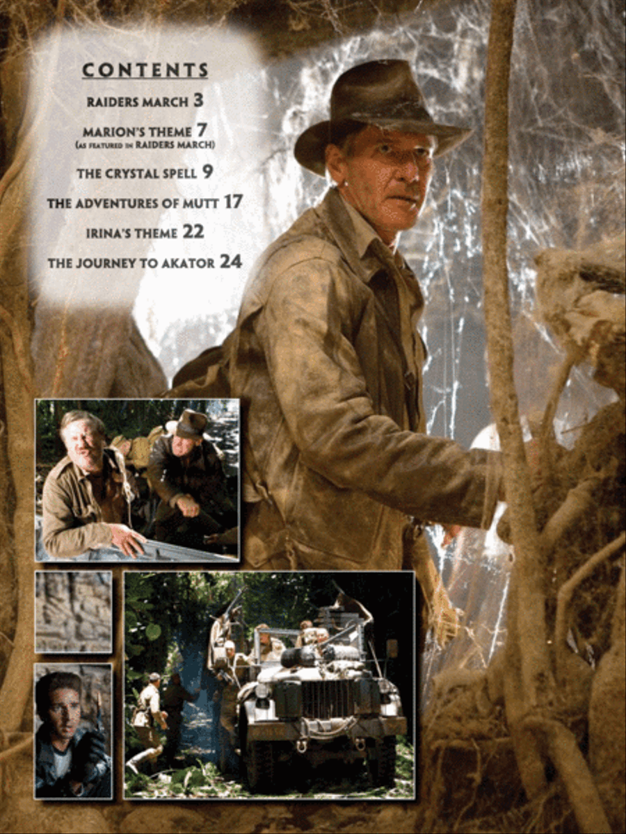 Selections from the Motion Picture Indiana Jones and the Kingdom of the Crystal Skull Piano Solo scores gallery preview page 2