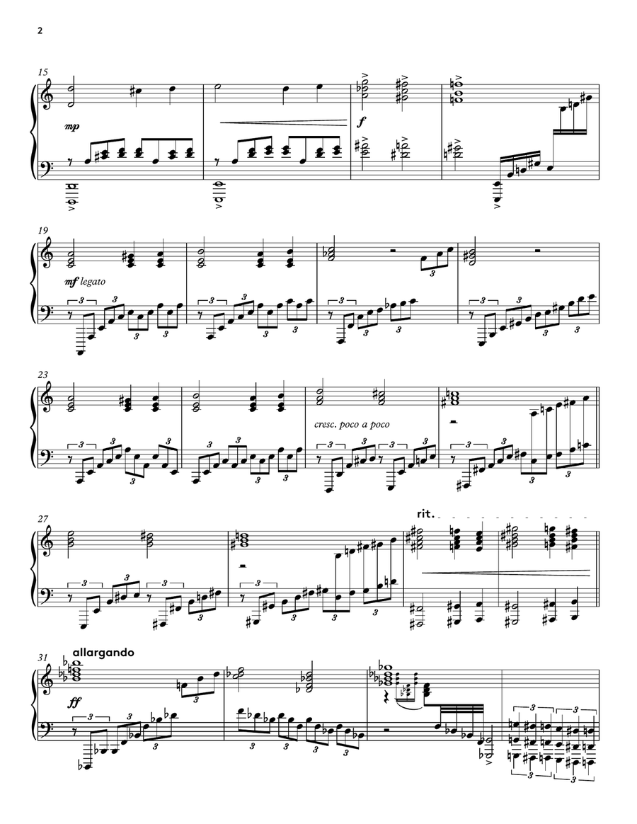 Grimm Troupe (Hollow Knight Piano Collections) Piano Solo scores gallery preview page 5