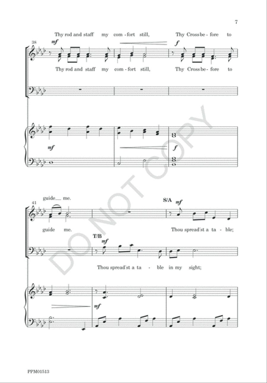 The King of Love 4-Part scores gallery preview page 10