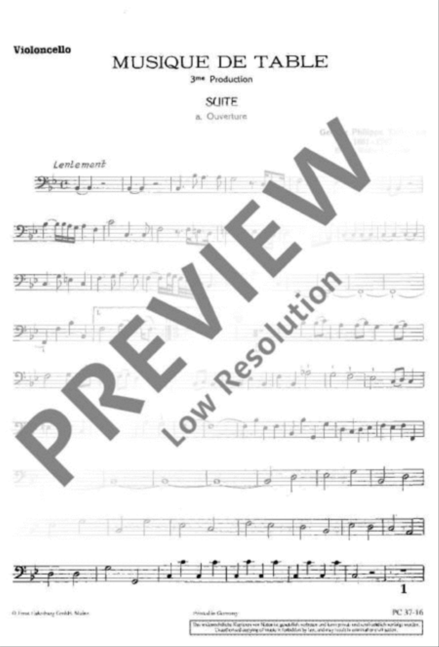 Musique de table Part scores gallery preview page 2