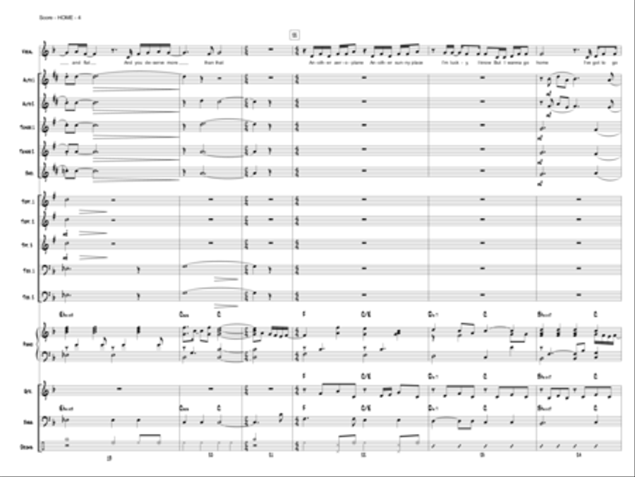 Home Jazz Ensemble scores gallery preview page 5