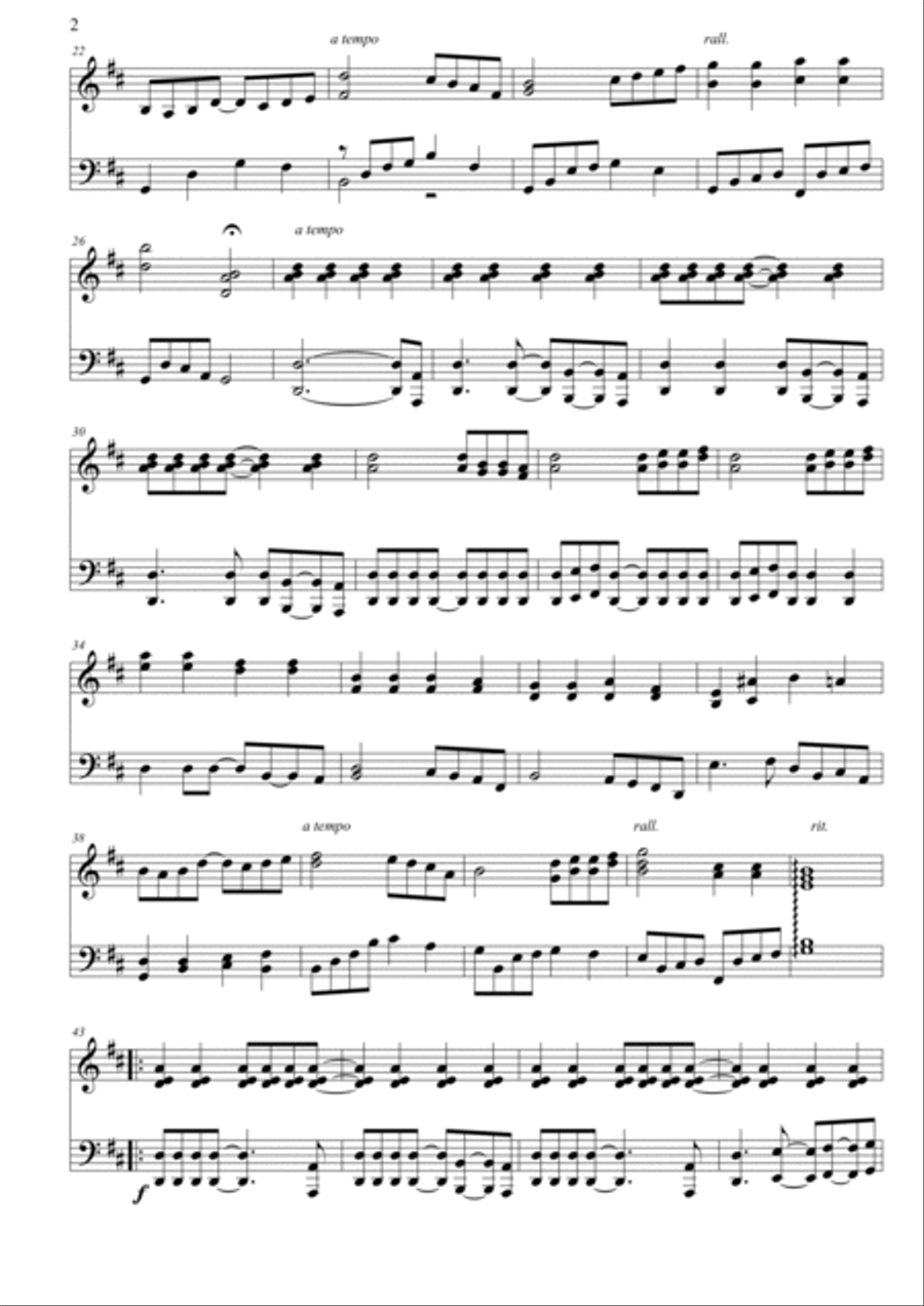 4 pezzi per pianoforte. 1- Classic Nuanced Piano Solo scores gallery preview page 2