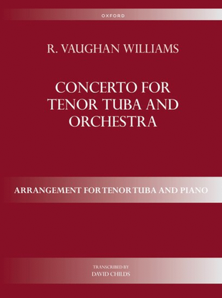 Book cover for Concerto for Tenor Tuba and Orchestra