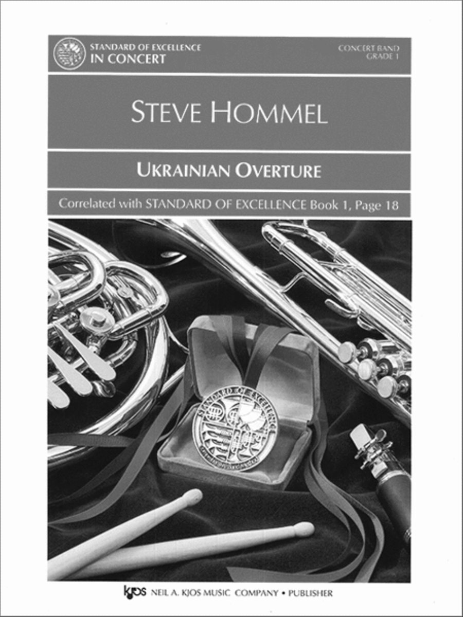 Ukrainian Overture - Score Concert Band scores gallery preview page 1