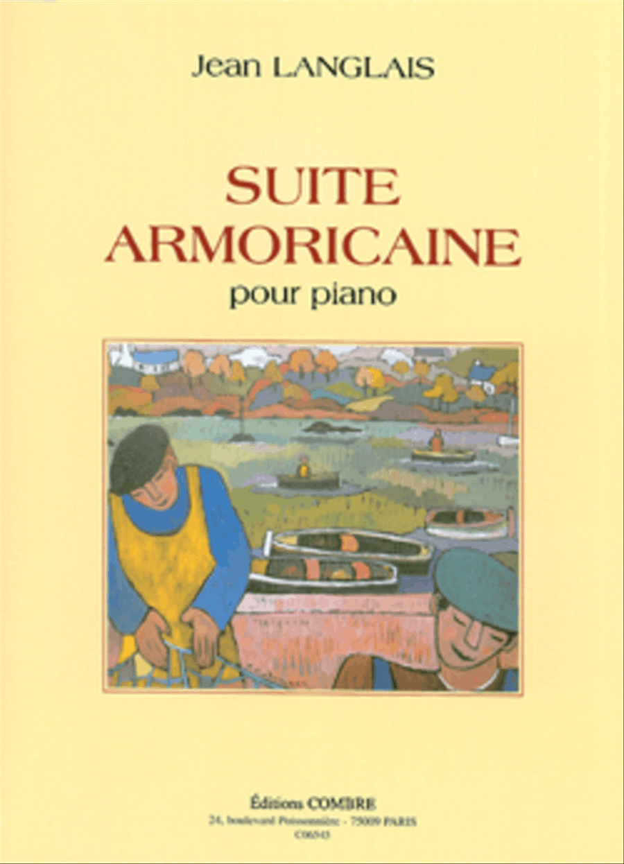 Suite armoricaine Op. 20 by Jean Langlais Piano Solo - Sheet Music