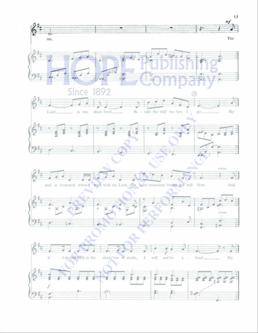 Come with a Singing Heart Voice Solo scores gallery preview page 17
