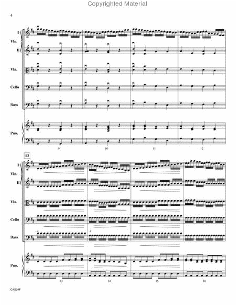 Fiddlin' Frenzy Fiddlin' Frenzy String Orchestra scores gallery preview page 3