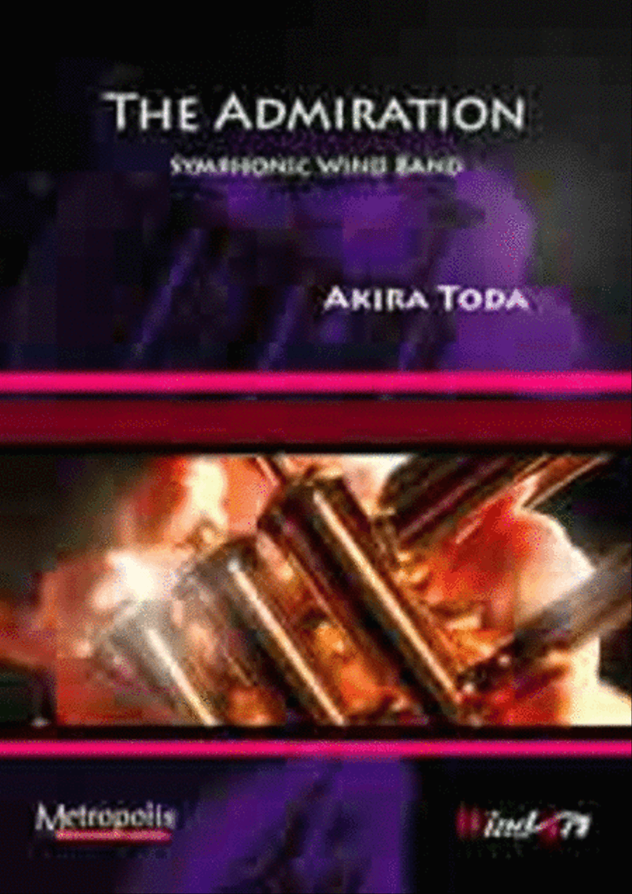 The Admiration for Wind Band Concert Band scores gallery preview page 1