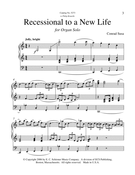 Recessional to a New Life