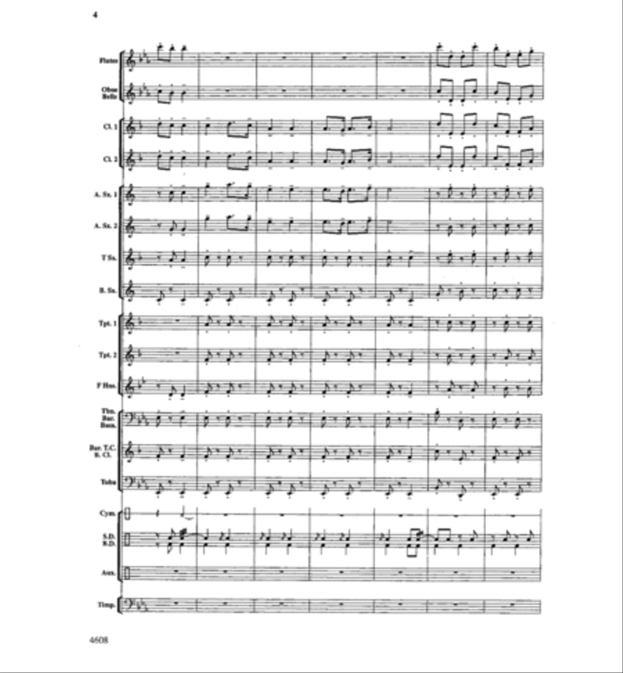 Can-Can You Name These Tunes? Concert Band scores gallery preview page 3