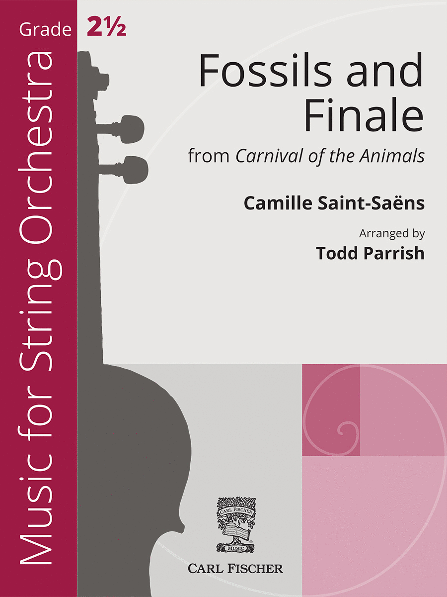 Fossils and Finale Orchestra scores gallery preview page 1