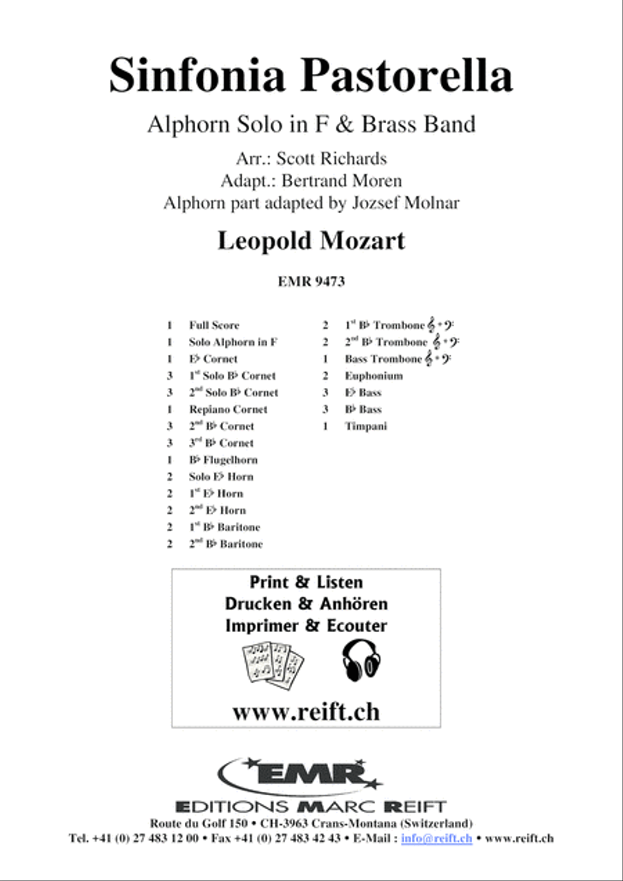 Sinfonia Pastorella Brass Band scores gallery preview page 2