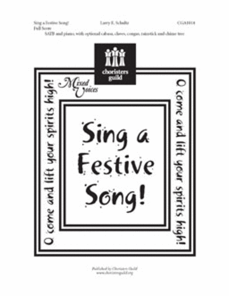 Sing a Festive Song! - Full Score image number null