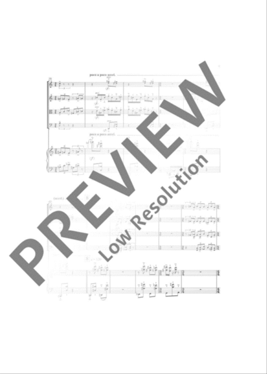 Slide Stride Piano Quintet scores gallery preview page 10