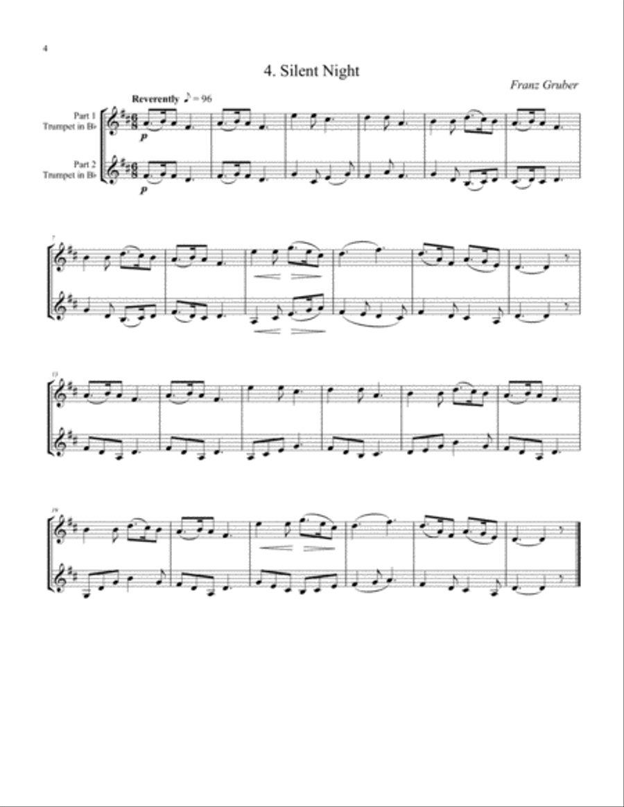 Christmas Duets Christmas Duets Brass Duet scores gallery preview page 5