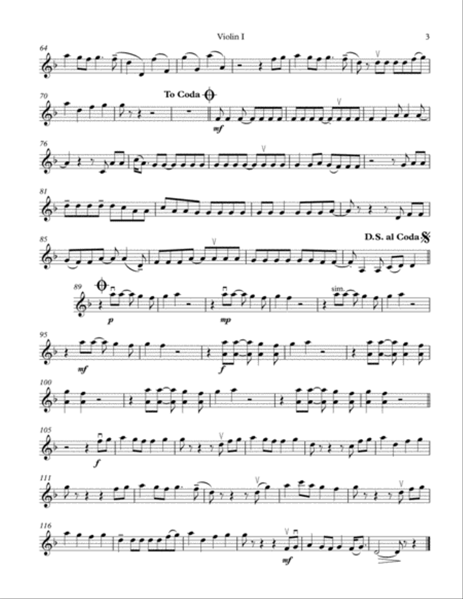 Shape Of You String Quartet scores gallery preview page 3
