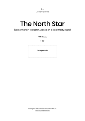 Book cover for The North Star (Trumpet solo, piano acc.)