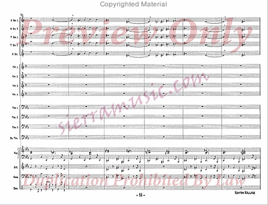 Kenton Kollage Kenton Kollage Big Band scores gallery preview page 34