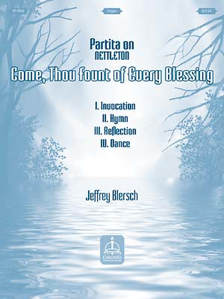 Book cover for Partita on Nettleton: Come, Thou Fount of Every Blessing