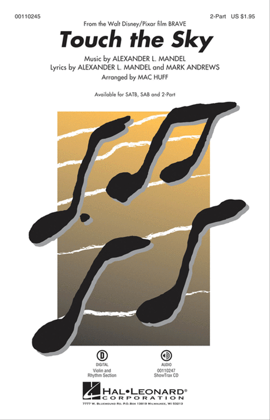 Touch the Sky 2-Part scores gallery preview page 1