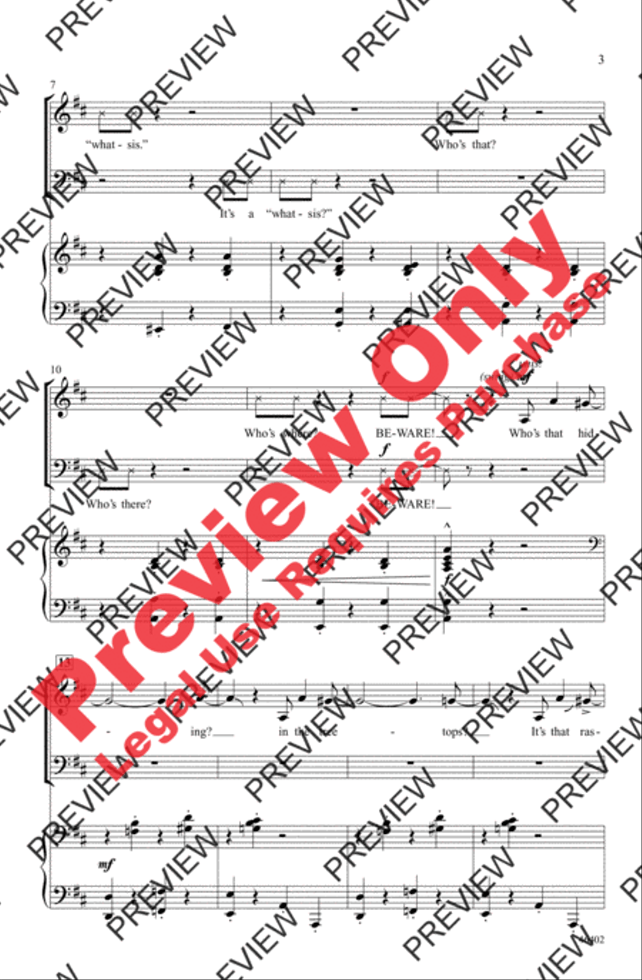 Jitterbug 3-Part scores gallery preview page 3