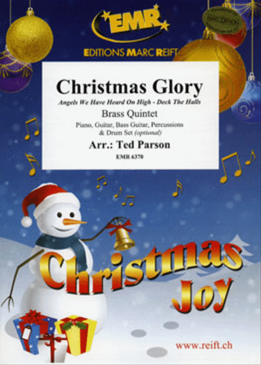 Christmas Glory Brass Band scores gallery preview page 1