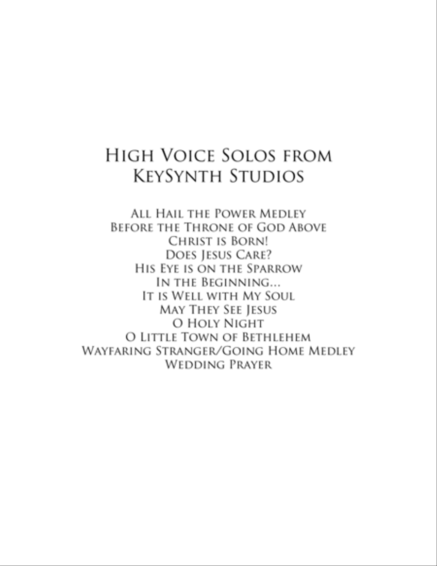 It is Well With My Soul High Voice scores gallery preview page 2