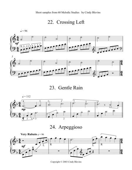60 Melodic Studies for Lever or Pedal Harp image number null