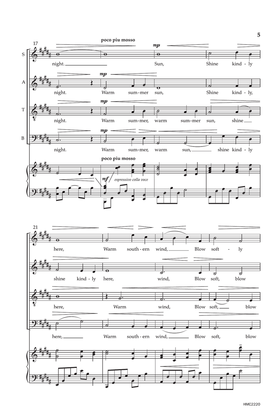Good Night, Dear Heart Good Night, Dear Heart 4-Part scores gallery preview page 3