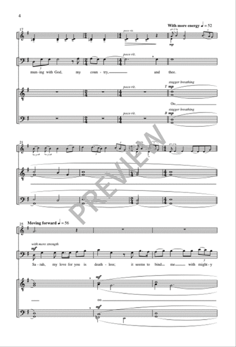 The Last Letter Divisi scores gallery preview page 5
