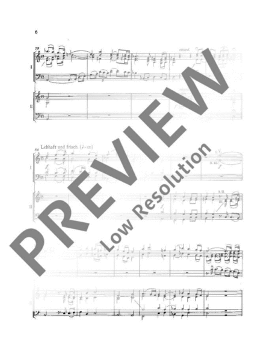 Festliche Musik Score scores gallery preview page 7