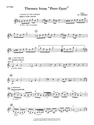 Highland/Etling String Quartet Series: Set 4: 1st Violin