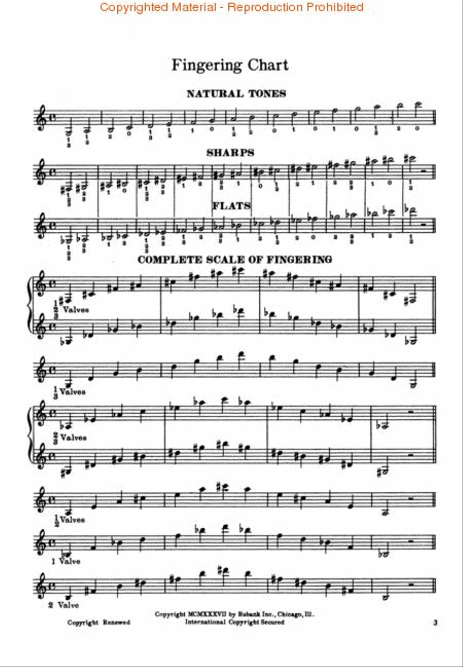 Rubank Intermediate Method (Cornet/Trumpet)
