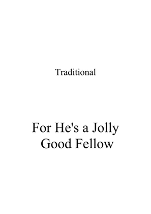 For He's a Jolly Good Fellow - Piano solo
