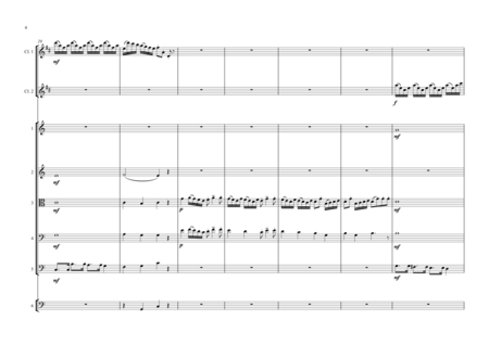 The Arrival of the Queen of Sheba for 2 Bb Clarinets & Orchestra image number null