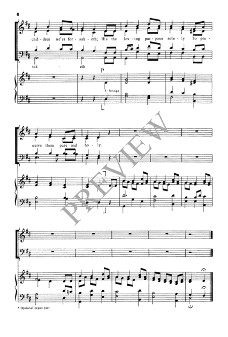 Children of the Heavenly Father 4-Part scores gallery preview page 6