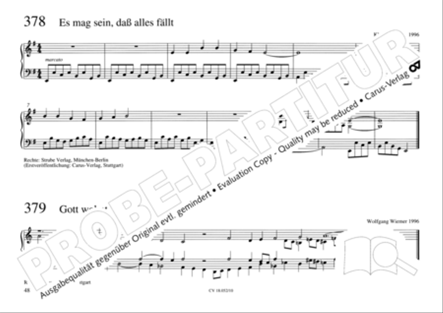 Esslinger Orgelbuch, Bd. I: Intonationen Organ Solo scores gallery preview page 65