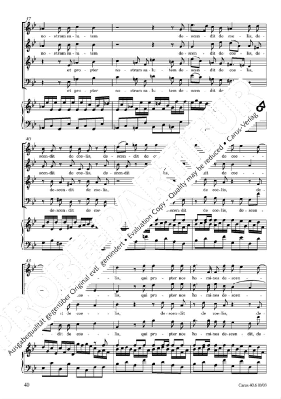 Theresienmesse in B 4-Part scores gallery preview page 41