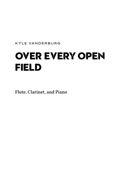 Over Every Open Field image number null