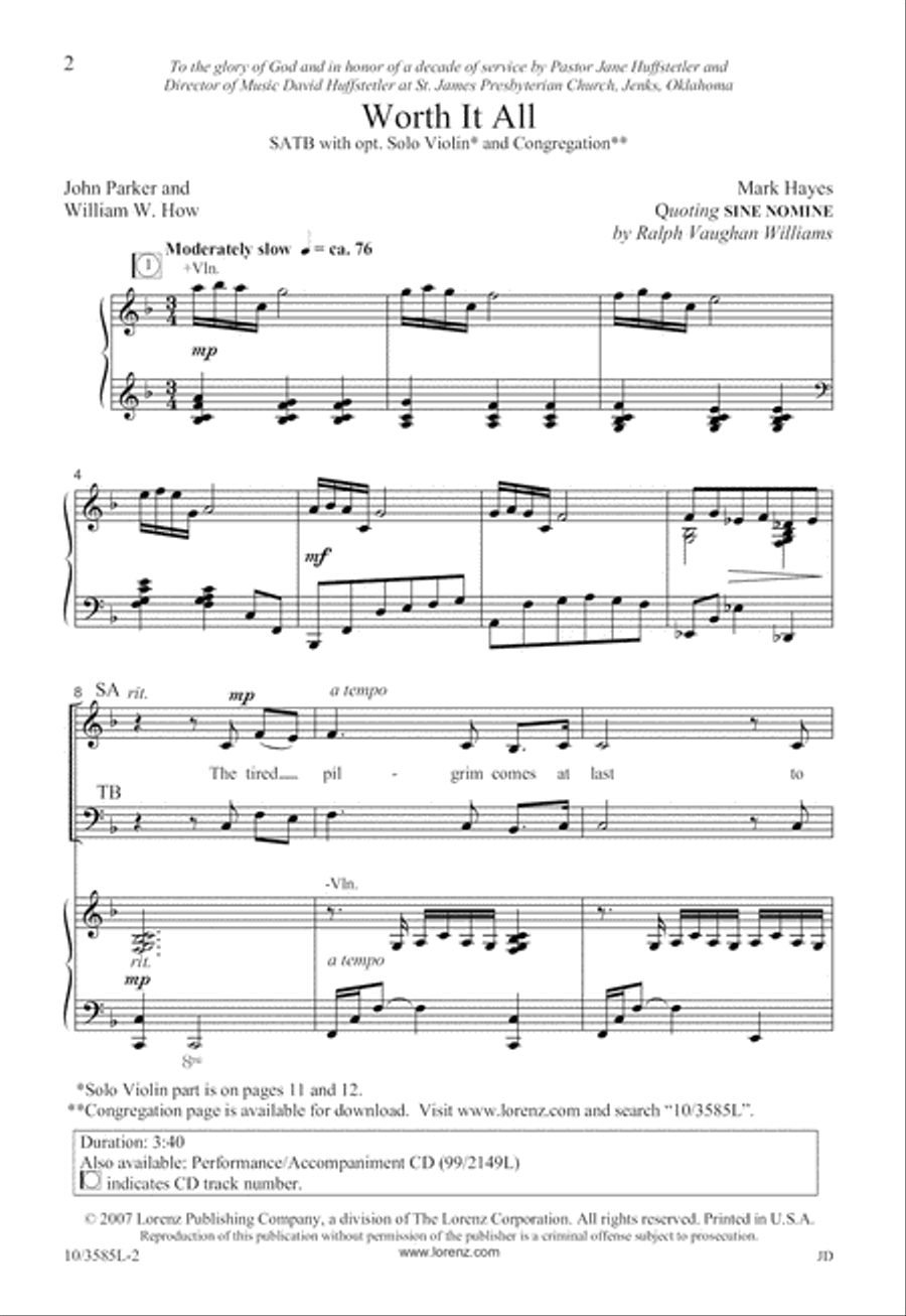 <br>Sheet music extract
