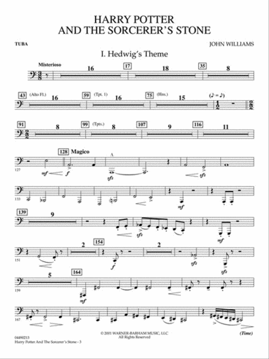 Harry Potter and the Sorcerer's Stone Full Orchestra scores gallery preview page 6