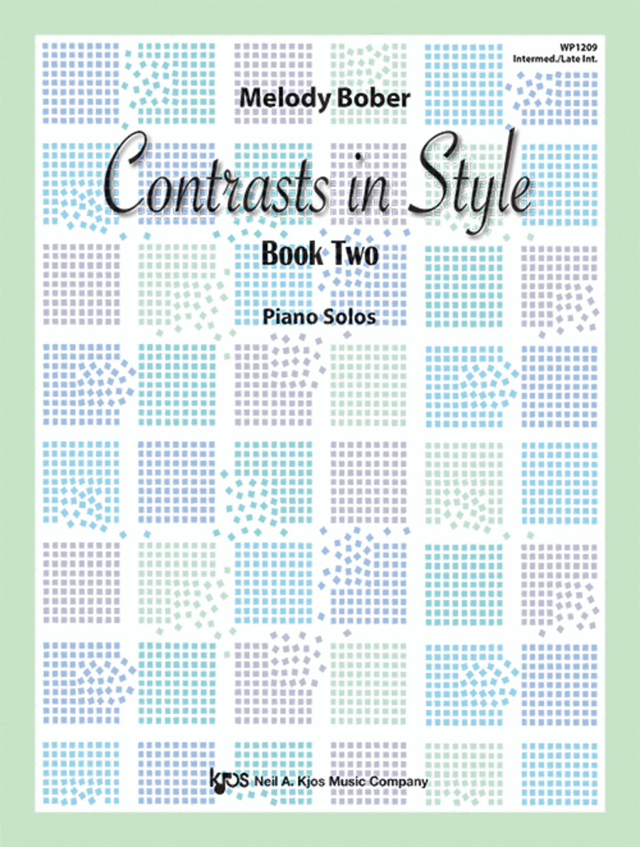 Contrasts in Style, Book Two Piano Solo scores gallery preview page 1