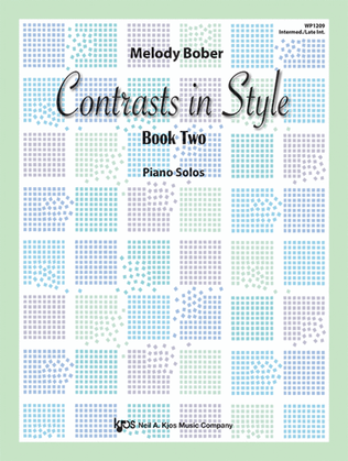 Book cover for Contrasts in Style, Book Two