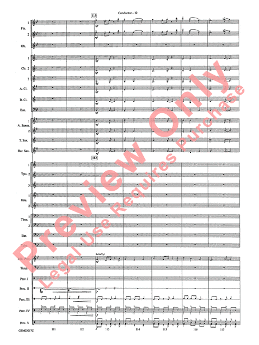 Happy Birthday Around the World Concert Band scores gallery preview page 22