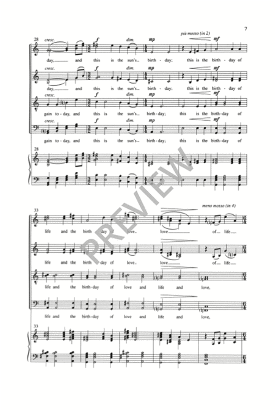 i thank You God for most this amazing day Divisi scores gallery preview page 6