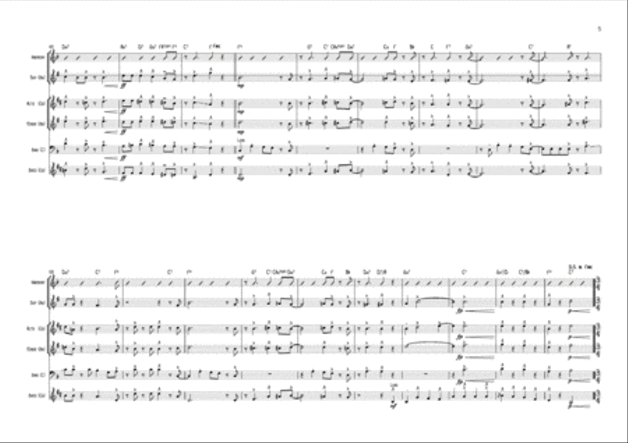 Selection Box - Jazz Band Jazz Ensemble scores gallery preview page 5