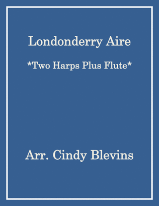 Book cover for Londonderry Aire, for Two Harps Plus Flute